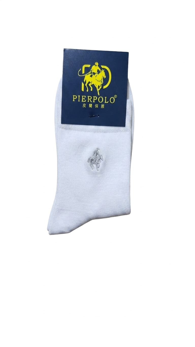 Polo Premium Socks for Men (White)